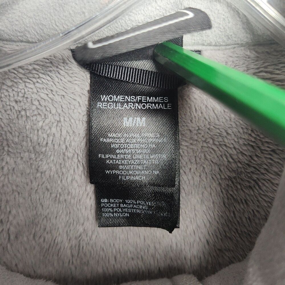 The North Face Full-Zip Jacket Skyline Women's M Gray Fleece Interior - Picture 8 of 9